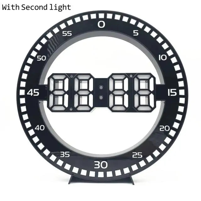 Digital Wall ClockUpgrade your timekeeping game with our LED Digital Wall Clock! Sleek, modern, and oh-so-convenient, this clock is the perfect addition to any home or office. With itDigital Wall Clock