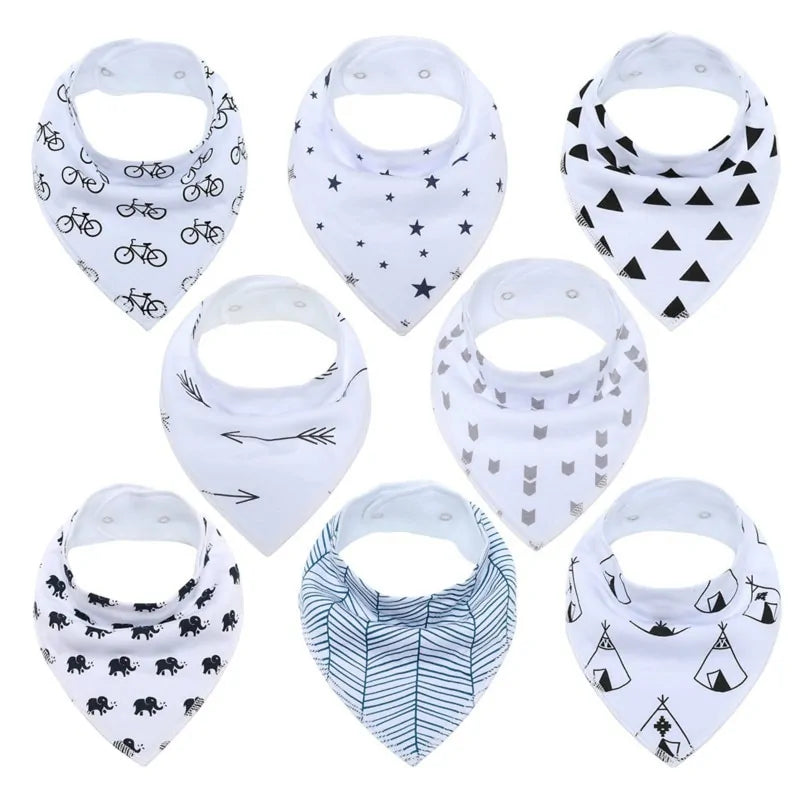 Soft Baby BibsIntroducing our Soft Baby Bibs - the ultimate blend of comfort, functionality, and style for your little bundle of joy!Crafted with care from 100% organic cotton, ouSoft Baby Bibs