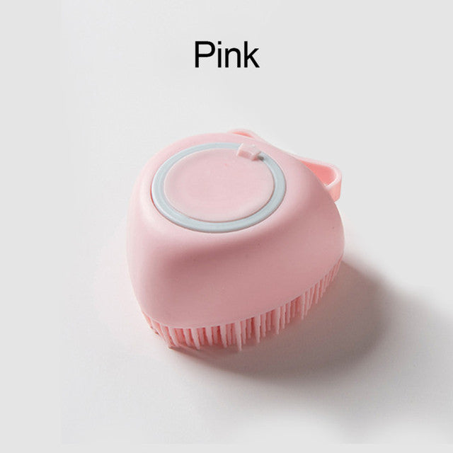 Soft Silicone Dog BrushThe Soft Silicone Dog Brush is the perfect solution for keeping your furry friend clean and well-groomed. Made from soft silicone, this brush is gentle on your pet'sSoft Silicone Dog Brush