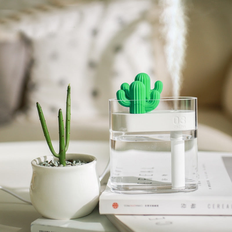 160ML Ultrasonic Air Humidifier Clear Cactus Color Light USB EssentialAre you looking for a humidifier that will improve the quality of your air and make your home more comfortable? Look no further than the 160ML Ultrasonic Air Humidif160ML Ultrasonic Air Humidifier Clear Cactus Color Light USB Essential Oil Diffuser Car Purifier Aroma Diffusor Anion Mist Maker