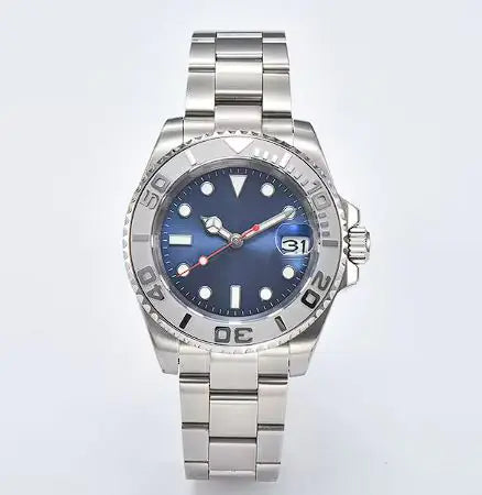 Men's Luxury Automatic Watch with Sapphire & Stainless SteelStainless steel case
41mm diameter, 13mm thickness
20mm band width
28.5mm dial diameter
Sapphire glass mirrorLuxury Automatic Watch