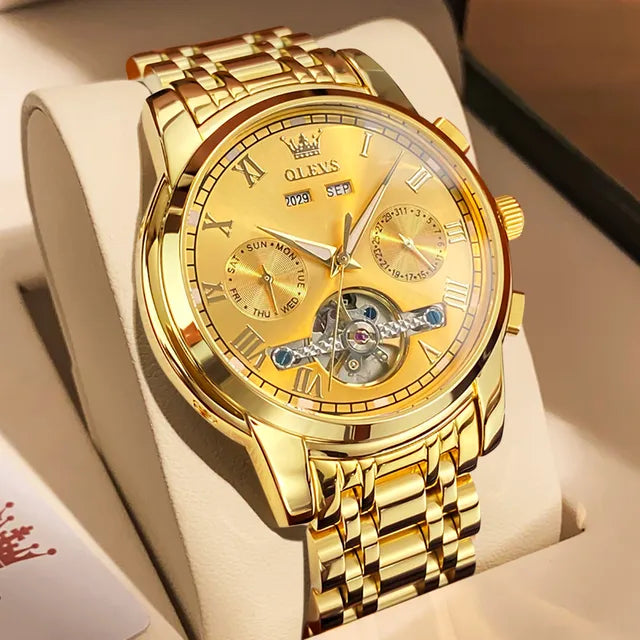 Men's Automatic WatchesElevate Your Style with Men's Automatic WatchesUpgrade your wristwear with our collection of Men's Automatic Watches. These timepieces blend timeless elegance with cAutomatic Watches