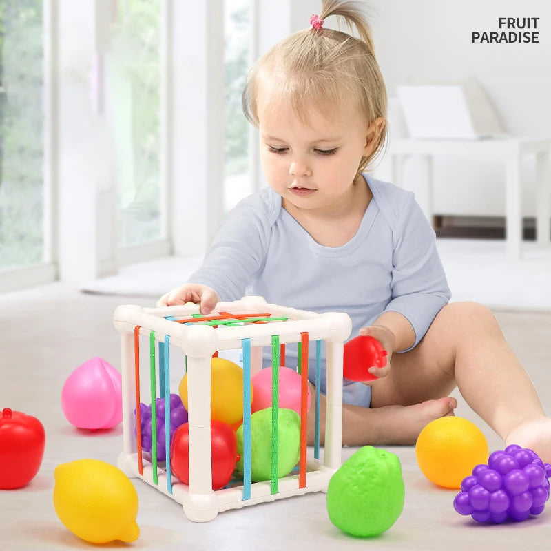 7Pcs Kids Educational Cube Shape Matching Stacking Learning Toys Educa7Pcs Kids Educational Cube Shape Matching Stacking Learning Toys Educational Play Games Baby Toys