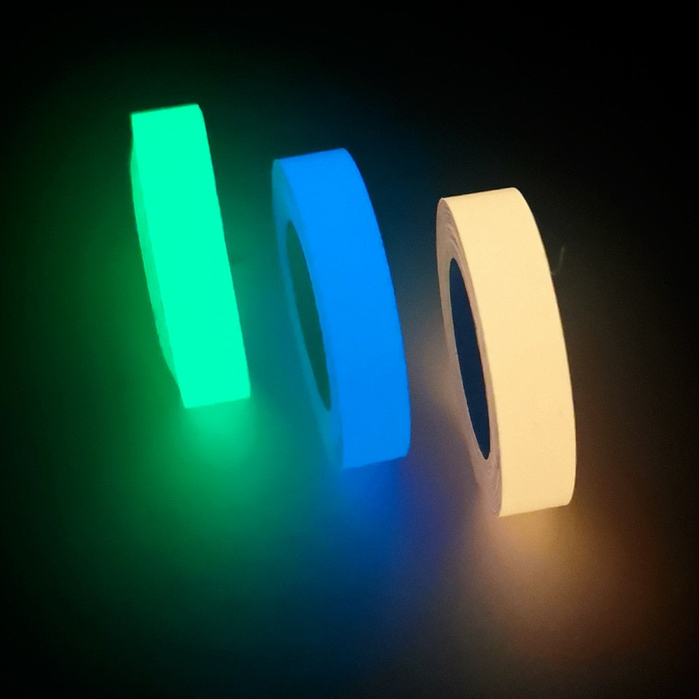 Glow In The Dark Sticker TapeIlluminate your surroundings with our Luminous Tape. This self-adhesive tape glows in the dark, making it perfect for emergency signage, safety markings, and decoratDark Sticker Tape