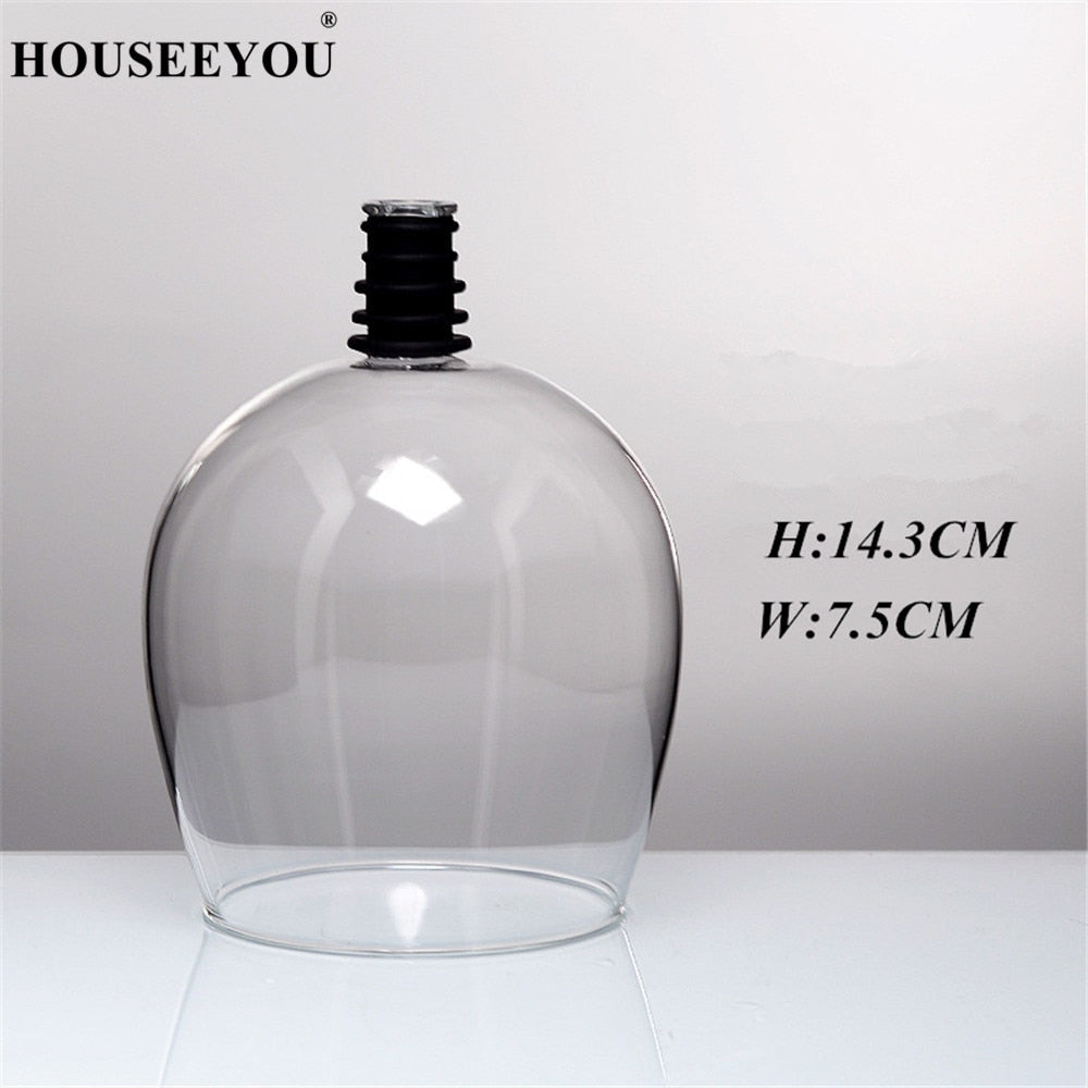 HOUSEEYOU Creative Red Wine Champagne Glass Cup with Silicone Seal Dri- Enjoy your alcoholic beverages in a whole new way with these set of beer glasses.
- Easy to clean and fun to display, these alcohol glasses are the perfect additioHOUSEEYOU Creative Red Wine Champagne Glass Cup