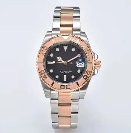 Men's Luxury Automatic Watch with Sapphire & Stainless SteelStainless steel case
41mm diameter, 13mm thickness
20mm band width
28.5mm dial diameter
Sapphire glass mirrorLuxury Automatic Watch