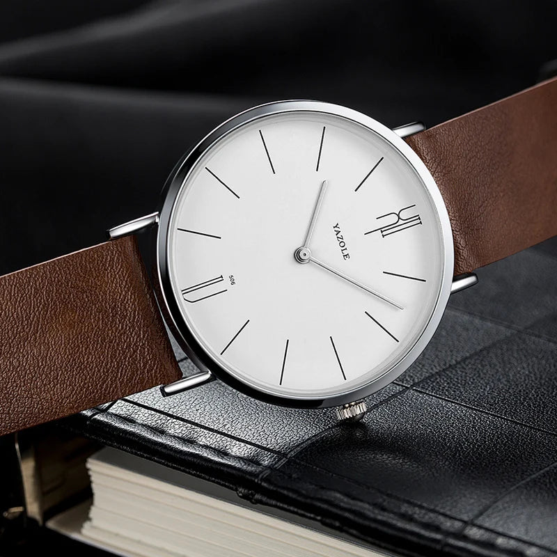 Outdoor Men Watch Genuine Leather Military Sports Analog Quartz WristwOutdoor Men Watch Genuine Leather Military Sports Analog Quartz Wristwatch Decoration Business Man Clock Calendar montre homme
Brand: YAZOLE
Watches categories: MeOutdoor Men Watch Genuine Leather Military Sports Analog Quartz Wristwatch Decoration Business Man Clock Calendar montre homme