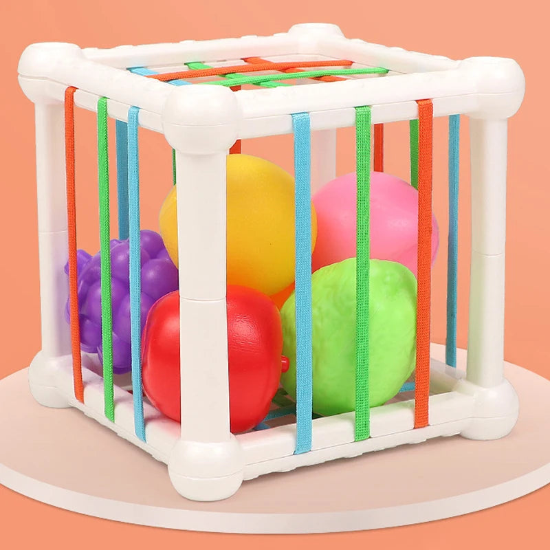 7Pcs Kids Educational Cube Shape Matching Stacking Learning Toys Educa7Pcs Kids Educational Cube Shape Matching Stacking Learning Toys Educational Play Games Baby Toys