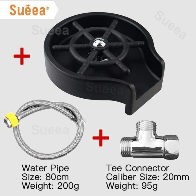 Glass Rinser Automatic Cup WasherFor a quick, easy and efficient way to get your cups and glasses sparkling, the Glass Rinser Automatic Cup Washer is the perfect solution. Whether youâre washing bGlass Rinser Automatic Cup Washer