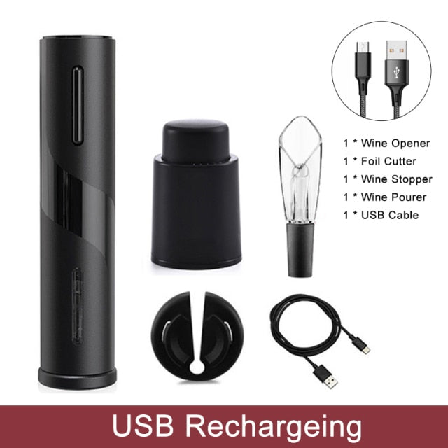 Automatic Wine Bottle OpenerWine lovers rejoice! The new Automatic Bottle Opener for Red Wine is the perfect tool to open your wine bottles with ease. This electric wine opener features a foil Automatic Wine Bottle Opener