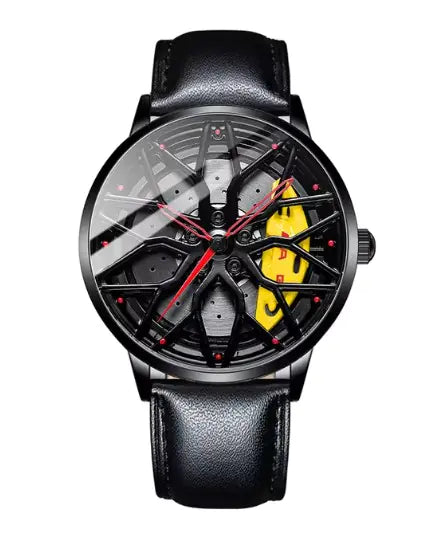 Wheel Rim Hub WatchesProduct Description:Unleash your inner automotive enthusiast with the Wheel Rim Hub Watch for Men, a premium timepiece that embodies the spirit of supercars and cuttWheel Rim Hub Watches