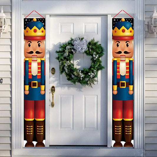 Merry Christmas Door Banner Decoration 2024 Christmas Decor for Home XMerry Christmas Door Banner Decoration 2024 Christmas Decor