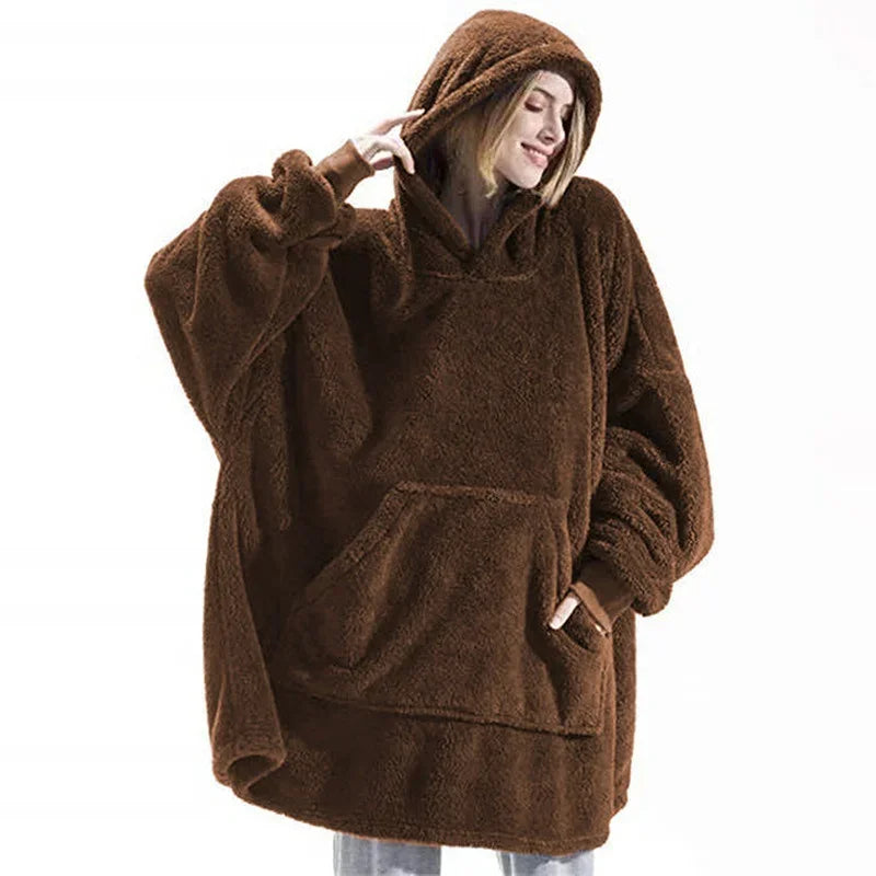 Hoodies Winter Warm Comfort Flannel Blanket with Sleeves Oversized WomPlease note: When purchasing a size, please measure the length of the foot and choose the size according to the length of the foot. Friends with wide or fat feet areSleeves Oversized Women Men Pullovers Thicken Fleece Giant TV Blanket Home wear