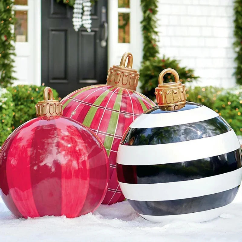 Christmas 60CM Outdoor Inflatable Ball Made PVC Giant Large Balls TreeThe picture is for reference only, everything in kind shall prevail!!
Description:
1. Christmas series decoration ball balloon material.
2. Amazing bright colors.ChristmasChristmas 60CM Outdoor Inflatable Ball Made PVC Giant Large Balls Tree Decorations Outdoor Toy Ball Xmas Gifts Ornaments