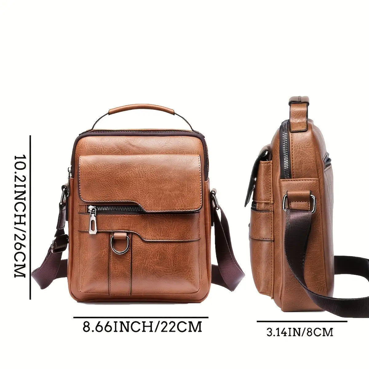 Men's Messenger BagTransform your daily routine into a seamless blend of professionalism and style with our versatile messenger bag designed for men. Crafted from high-quality PU leathMessenger Bag