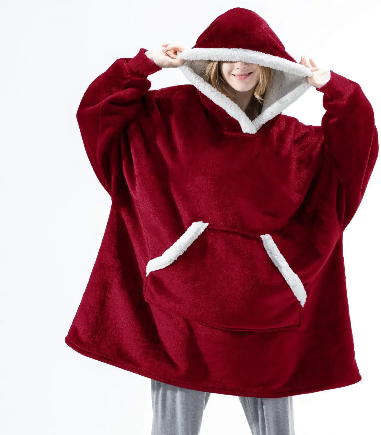 Winter Fleece Oversized HoodieCozy Up in Our Winter Fleece Oversized Hoodie Embrace warmth and comfort with our Winter Fleece Oversized Hoodie. Perfect for chilly days, its plush fleece fabric anWinter Fleece Oversized Hoodie
