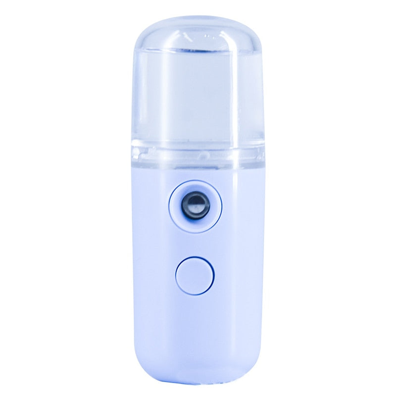 Nano Mist Facial Sprayer Beauty Instrument USB Face Steamer MoisturiziDescription:
100% new high qualityIt can be used to keep the face, body, antistatic and moisturizing.The liquid in the water tank becomes a -level mist that is more Nano Mist Facial Sprayer Beauty Instrument USB Face Steamer Moisturizing Beauty
