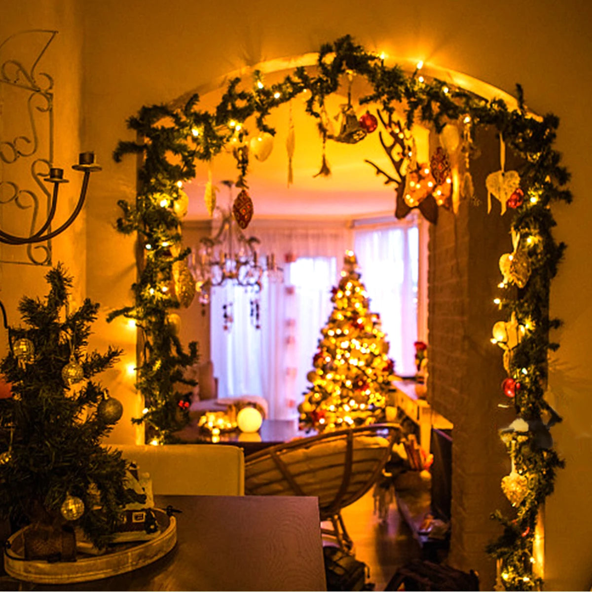 10M-100M Led Light String Street Garland Fairy Light 110V 220V WaterprFeature:
【Why Choose This String Lights】: Longer Working Time, Super Bright 24V LED String Lights, IP65 Waterproof Performance, High Quality Flexible PC Wire.Upgrade10M-100M Led Light String Street Garland Fairy Light 110V 220V Waterproof Outdoor Garden Party Wedding Christmas Decoration Lamp