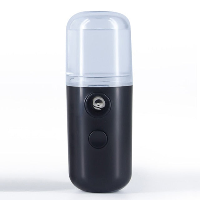 Nano Mist Facial Sprayer Beauty Instrument USB Face Steamer MoisturiziDescription:
100% new high qualityIt can be used to keep the face, body, antistatic and moisturizing.The liquid in the water tank becomes a -level mist that is more Nano Mist Facial Sprayer Beauty Instrument USB Face Steamer Moisturizing Beauty