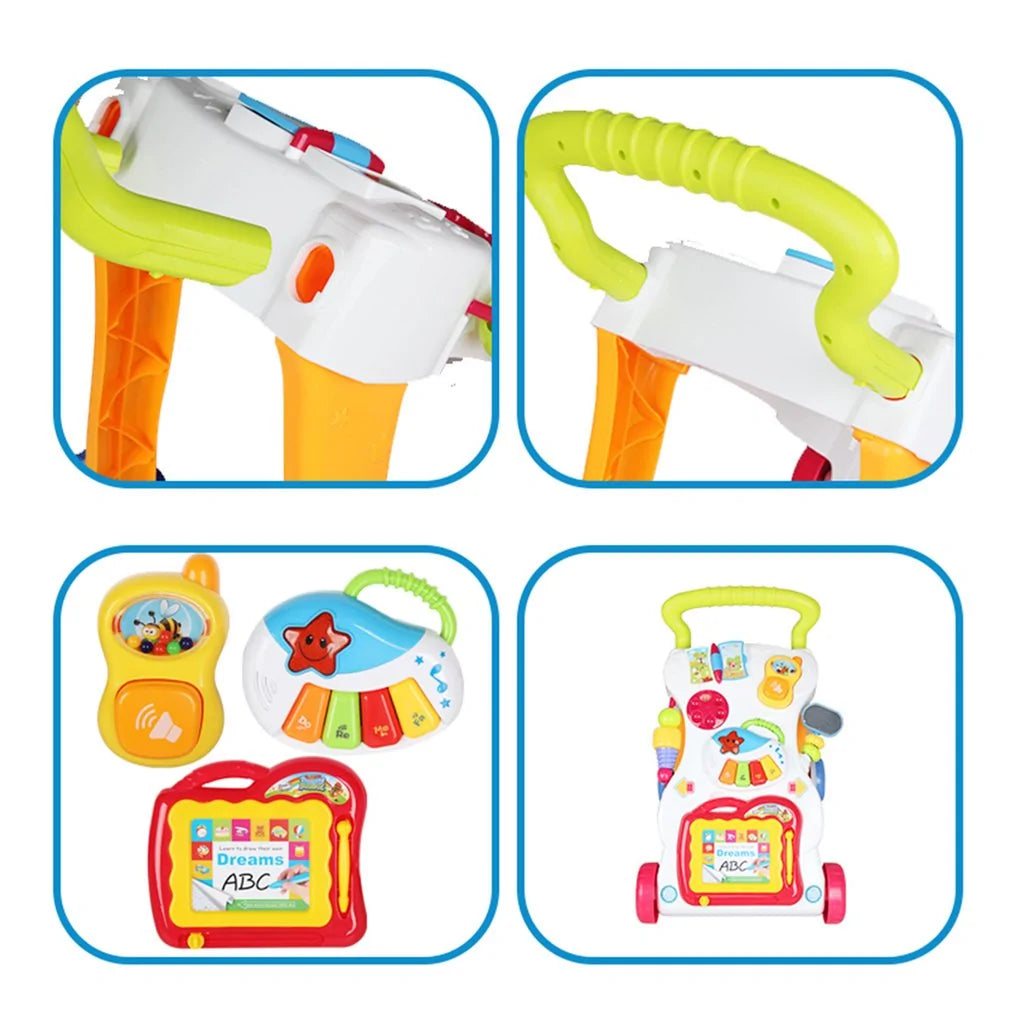 Baby Walker TrolleySupport Your Baby’s First Steps with ConfidenceWatch your little one take their first steps with our Baby Walker Trolley. Designed for stability and safety, this troBaby Walker Trolley