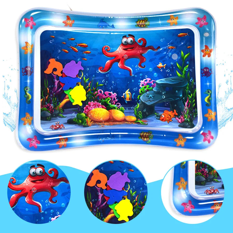 1pc Red Octopus Baby Playing Water Mat PVC Inflatable Play Mat Cushion1pc Red Octopus Baby Playing Water Mat PVC Inflatable Play Mat Cushion Toddler Pad Kids Early Educational Toys1pc Red Octopus Baby Playing Water Mat PVC Inflatable Play Mat Cushion Toddler Pad Kids Early Educational Toys