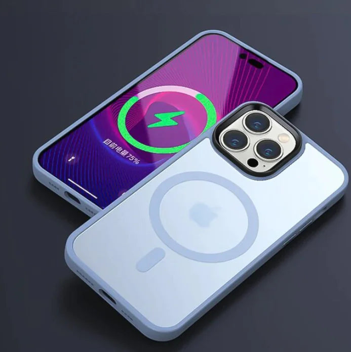 Matte MagSafe CasesIntroducing our Matte MagSafe Cases – the perfect blend of style, functionality, and innovation for your iPhone 14 series, 13, 12 Pro Max Plus, and more! Designed foMatte MagSafe Cases