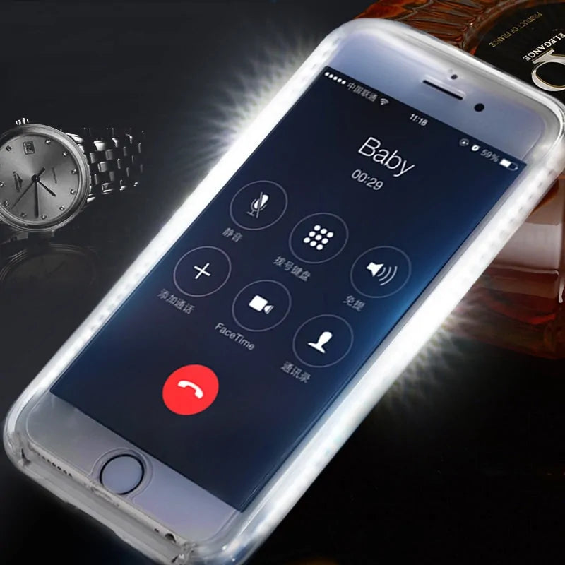 Flash Phone CasesIntroducing our Flash Phone Cases – the perfect blend of style and functionality!Say goodbye to dull and boring phone cases. Our LED Flash Phone Case is designed to Flash Phone Cases
