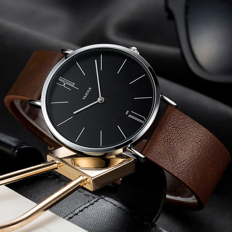 Outdoor Men Watch Genuine Leather Military Sports Analog Quartz WristwOutdoor Men Watch Genuine Leather Military Sports Analog Quartz Wristwatch Decoration Business Man Clock Calendar montre homme
Brand: YAZOLE
Watches categories: MeOutdoor Men Watch Genuine Leather Military Sports Analog Quartz Wristwatch Decoration Business Man Clock Calendar montre homme