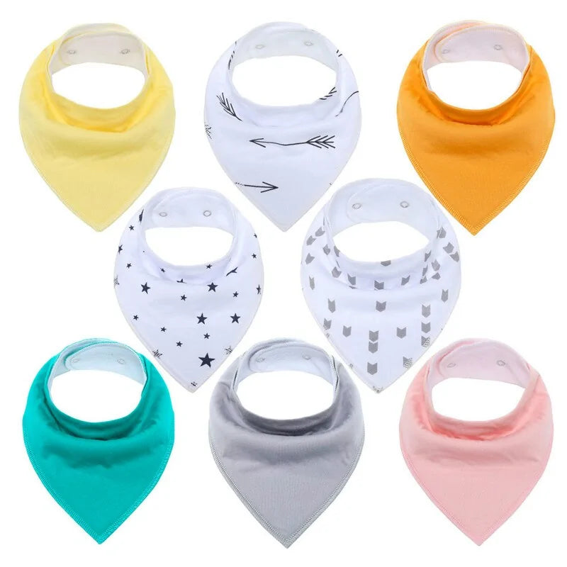 Soft Baby BibsIntroducing our Soft Baby Bibs - the ultimate blend of comfort, functionality, and style for your little bundle of joy!Crafted with care from 100% organic cotton, ouSoft Baby Bibs