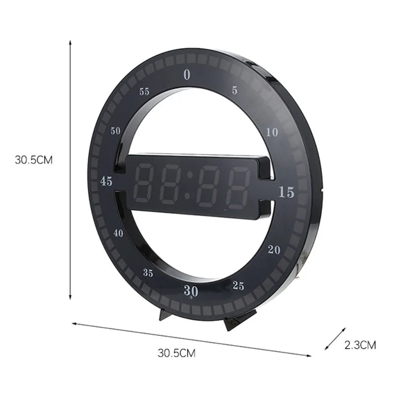 Digital Wall ClockUpgrade your timekeeping game with our LED Digital Wall Clock! Sleek, modern, and oh-so-convenient, this clock is the perfect addition to any home or office. With itDigital Wall Clock