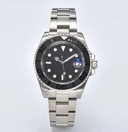 Men's Luxury Automatic Watch with Sapphire & Stainless SteelStainless steel case
41mm diameter, 13mm thickness
20mm band width
28.5mm dial diameter
Sapphire glass mirrorLuxury Automatic Watch