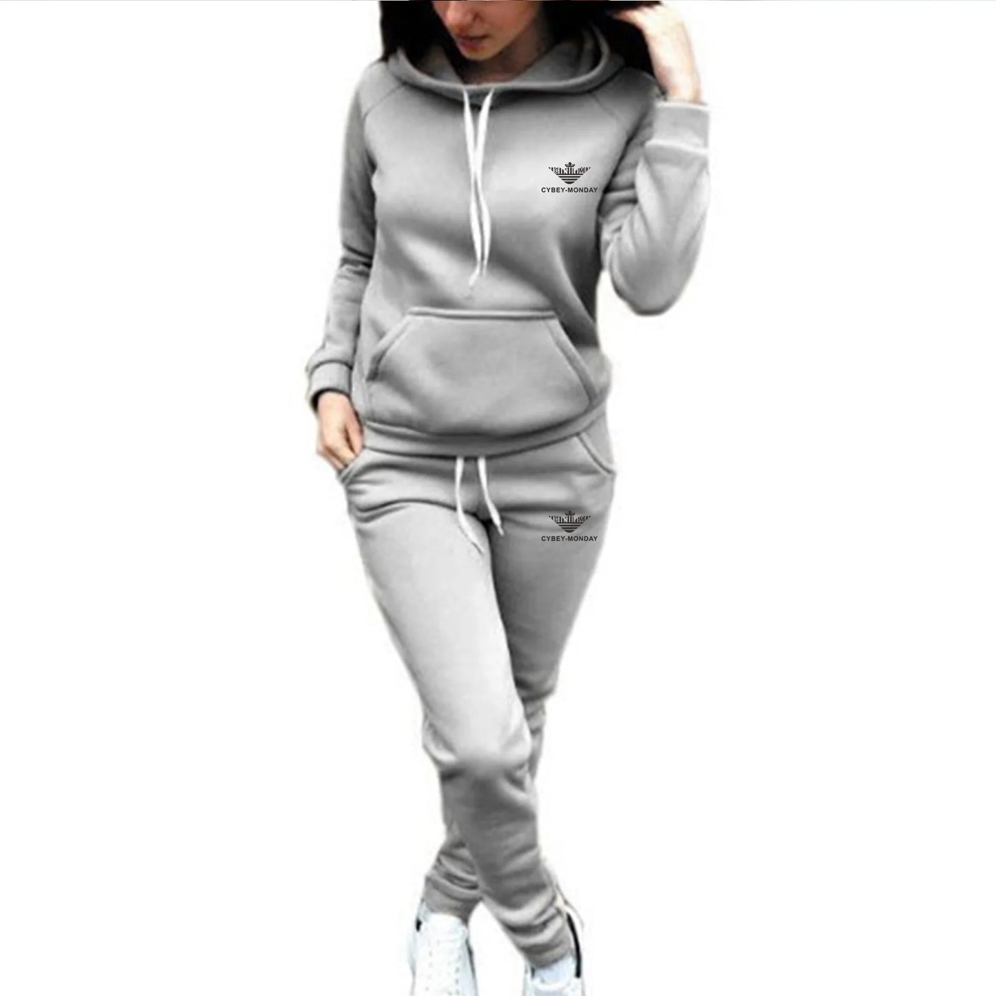 Women's Autumn and Winter Two Piiece Hooded SetIntroducing our chic and cozy Women's Autumn and Winter Two-Piece Hooded Set, the perfect fusion of style and comfort to elevate your seasonal wardrobe! Crafted withPiiece Hooded Set