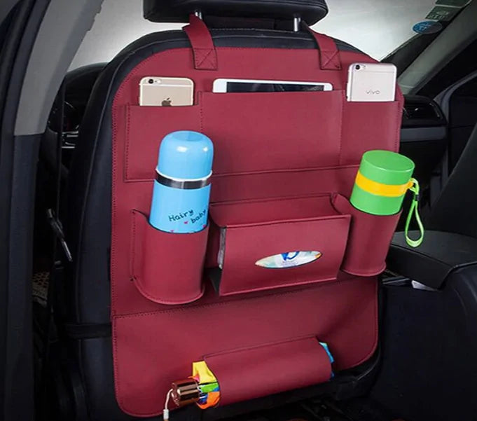Car Seat OrganizerKeep Your Car Neat and OrganizedMaximize your car's interior space with the Car Seat Organizer, designed to keep essentials within easy reach while decluttering yourCar Seat Organizer