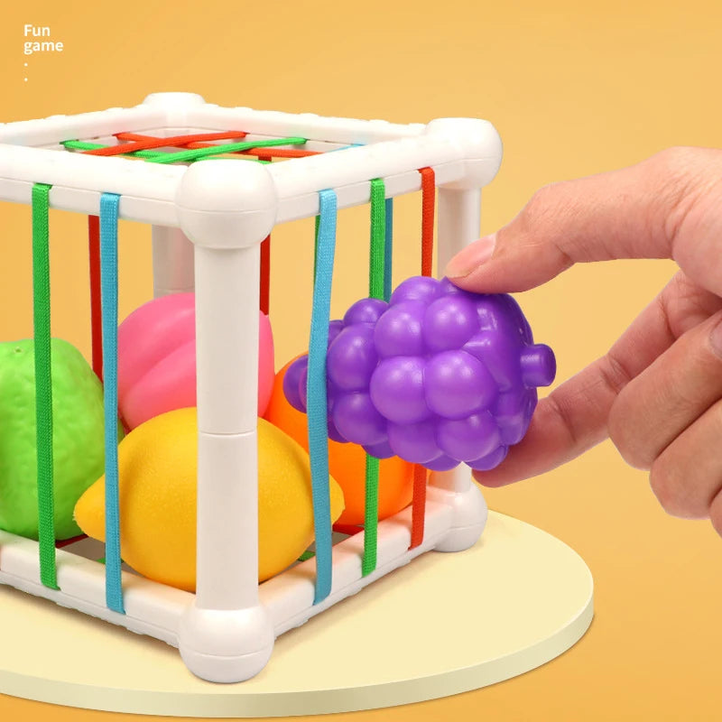 7Pcs Kids Educational Cube Shape Matching Stacking Learning Toys Educa7Pcs Kids Educational Cube Shape Matching Stacking Learning Toys Educational Play Games Baby Toys