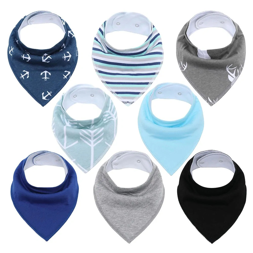 Soft Baby BibsIntroducing our Soft Baby Bibs - the ultimate blend of comfort, functionality, and style for your little bundle of joy!Crafted with care from 100% organic cotton, ouSoft Baby Bibs
