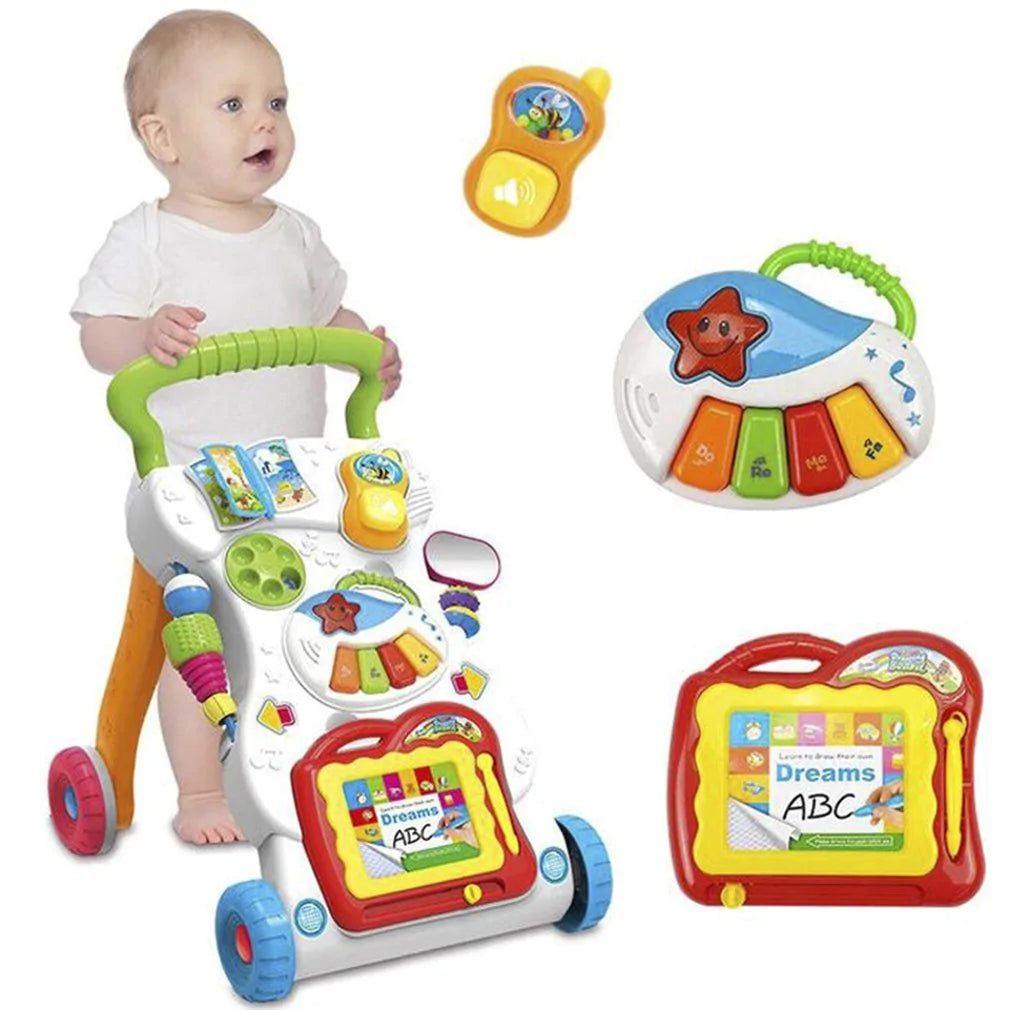 Baby Walker TrolleySupport Your Baby’s First Steps with ConfidenceWatch your little one take their first steps with our Baby Walker Trolley. Designed for stability and safety, this troBaby Walker Trolley