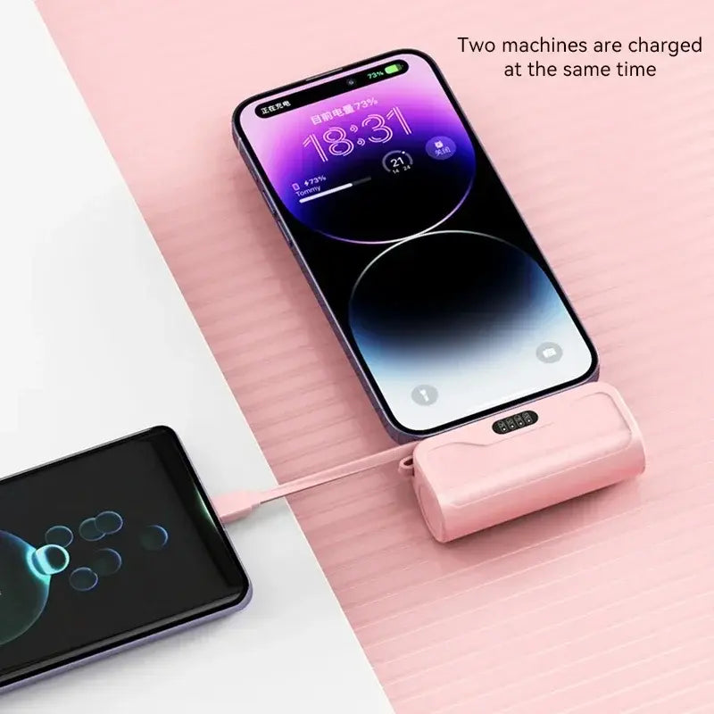 Mini Wireless Power Bank - Fast ChargingStay Powered Anywhere with Our Mini Wireless Power BankEnjoy ultimate convenience with our mini wireless power bank, featuring a 10000mAh capacity for fast charging Mini Wireless Power Bank - Fast Charging