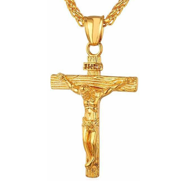 Cross NecklaceIntroducing our stunning collection of cross necklaces! Each piece in this line is expertly crafted from the finest titanium, stainless steel, and other high-qualityCross Necklace