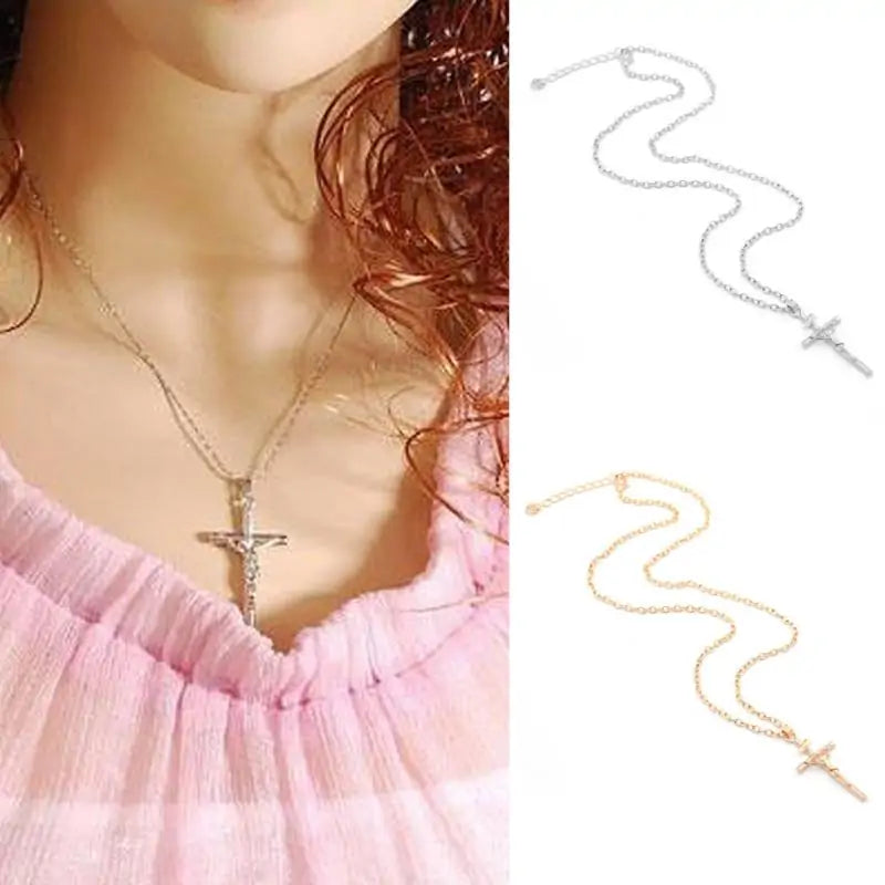 INRI Crucifix Jesus Pendant NecklaceEmbrace Faith and Elegance with the INRI Crucifix Jesus Pendant NecklaceCelebrate your devotion with our INRI Crucifix Jesus pendant necklace. Crafted with reverenceINRI Crucifix Jesus Pendant Necklace