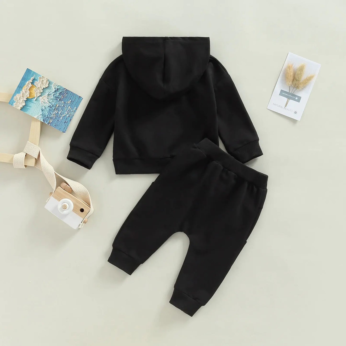 Baby Fall OutfitsIntroducing our Baby Boys 2Pcs Fall Outfits - the epitome of style and comfort for your little one this season! This delightful ensemble features a long-sleeve letteBaby Fall Outfits
