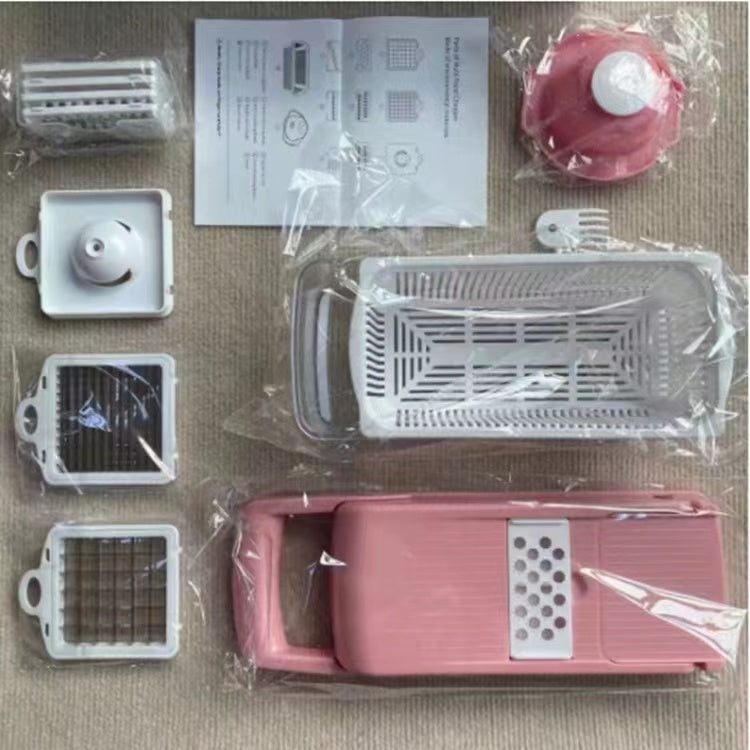 Vegetable Chopper KitchenRevolutionize your kitchen experience with our versatile Vegetable Chopper Slicer, a true multitasking marvel. This 10-piece set equips you with the essential tools Vegetable Chopper Kitchen