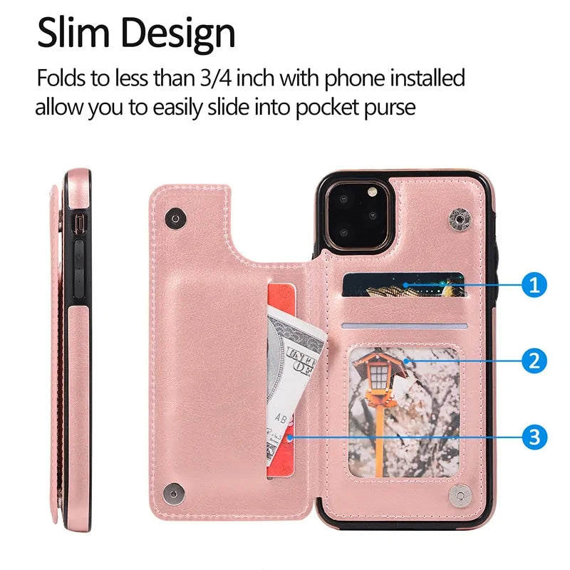 Wallet Phone Cases for IPhone 11 Pro Max 6S 6 7 8 Plus XS Max XR Case Protect Your iPhone in StyleElevate your phone protection with our Wallet Phone Case. Crafted from premium leather, it ensures durability and a classic look for yourXS Max XR Case Cover Retro Flip Leather Phone Case