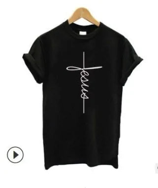 Unisex Vertical Cross Religious T-shirtDiscover Timeless Style with Our Unisex Vertical Cross Religious T-shirt Embrace a blend of faith and fashion with our Unisex Vertical Cross Religious T-shirt. CraftUnisex Vertical Cross Religious