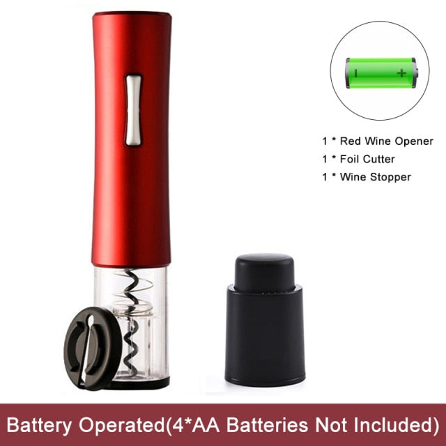 Automatic Wine Bottle OpenerWine lovers rejoice! The new Automatic Bottle Opener for Red Wine is the perfect tool to open your wine bottles with ease. This electric wine opener features a foil Automatic Wine Bottle Opener