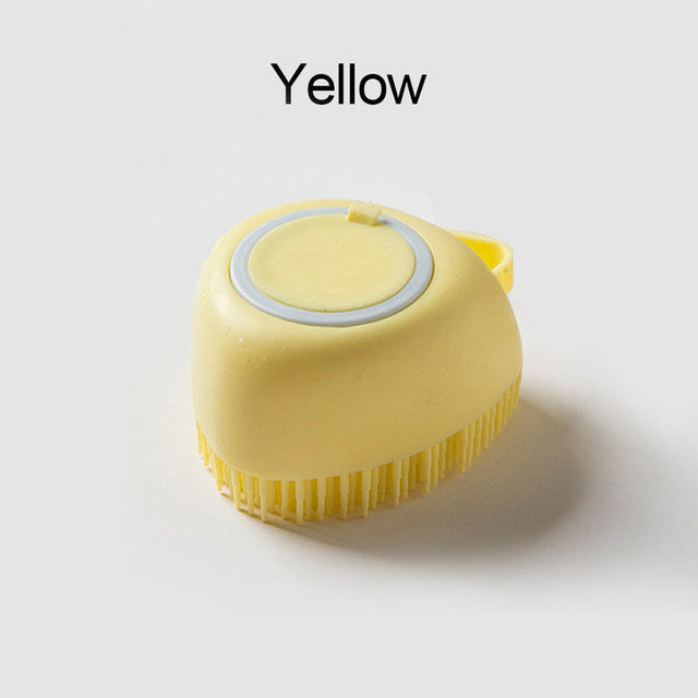 Soft Silicone Dog BrushThe Soft Silicone Dog Brush is the perfect solution for keeping your furry friend clean and well-groomed. Made from soft silicone, this brush is gentle on your pet'sSoft Silicone Dog Brush