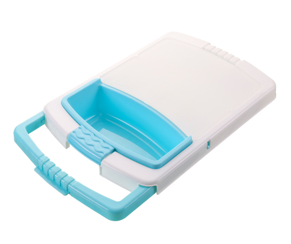 Kitchen Plastic Chopping BoardThis Kitchen Plastic Chopping Board is made of PP+TRP, matte + silica gel. It's safe and secure. The cutting board is easy to clean - the silicone drainage basin witKitchen Plastic Chopping Board