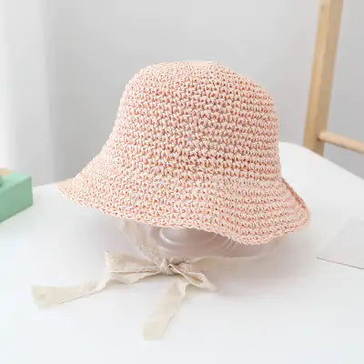 Fashion Baby HatDiscover the perfect blend of style and sun protection for your little one with our Fashion Lace Baby Hat!Chic and Sun-Safe: Made from high-quality straw and adornedFashion Baby Hat