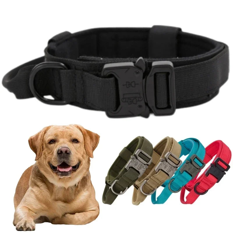 Durable Tactical Dog Collar LeashEquip Your Canine Companion with the Durable Tactical Dog Collar LeashEnsure your dog's safety and control with the Durable Tactical Dog Collar Leash. Crafted from sDurable Tactical Dog Collar Leash