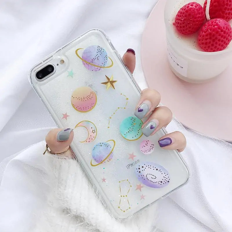 Galactic Glitter CasesShine Bright with Galactic Glitter CasesShine bright with Galactic Glitter Cases, where your phone meets cosmic sparkle in every glance. These cases are adorned withGalactic Glitter Cases