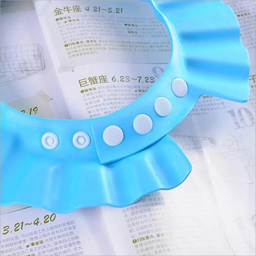 Baby Shower CapSplash-Proof Comfort:Keep your baby dry and comfortable during bath time with our Baby Shower Cap. Designed to shield their eyes and ears from water, it ensures a teBaby Shower Cap